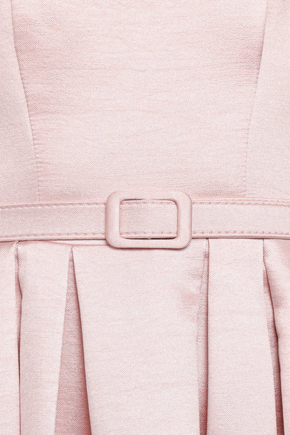 Augustine Midi Dress - Dusty Pink