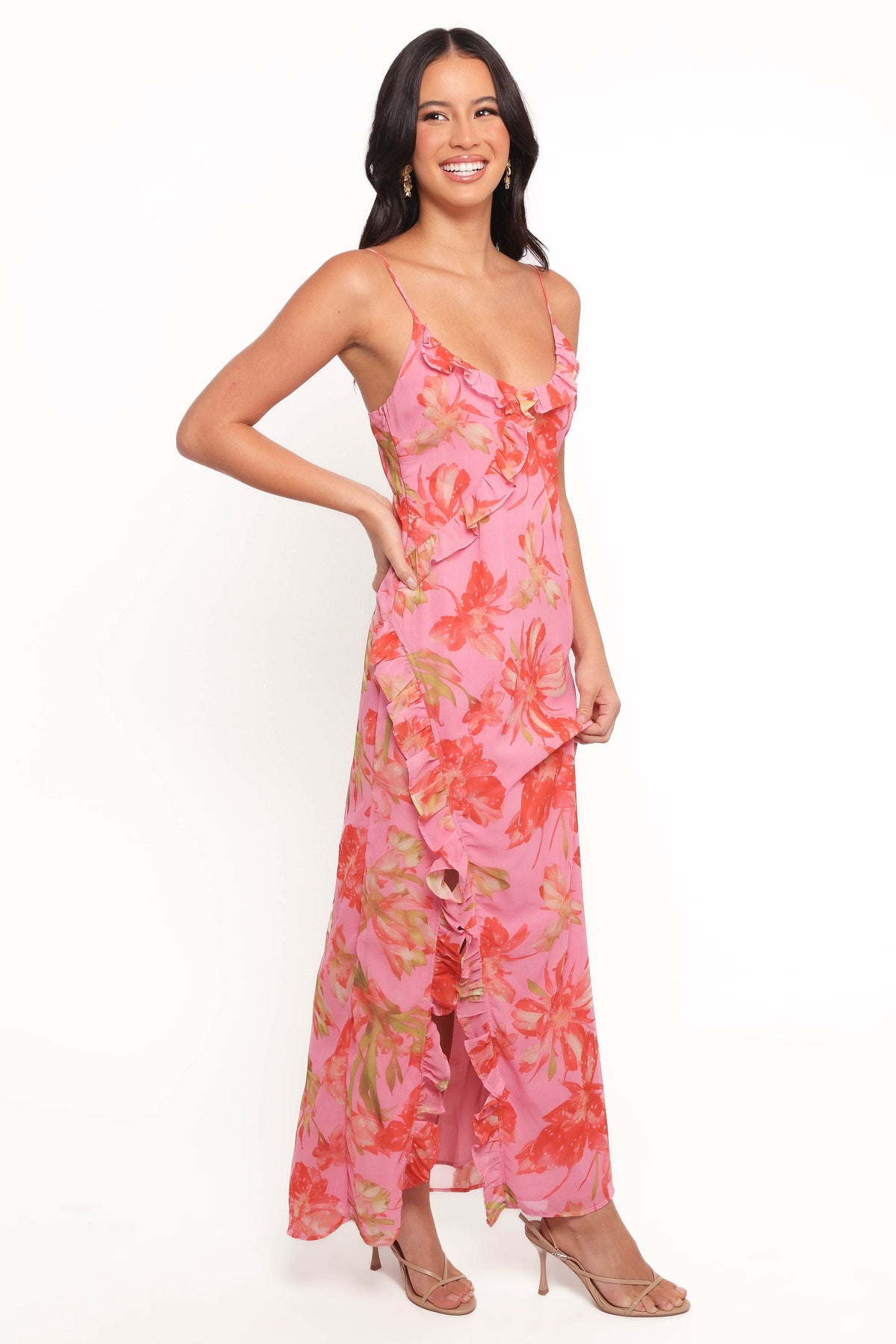 Charli Maxi Dress - Tropical Floral