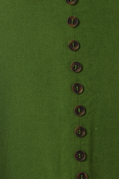 Darby Midi Dress - Ibiza Green