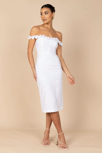 Florez Dress - White