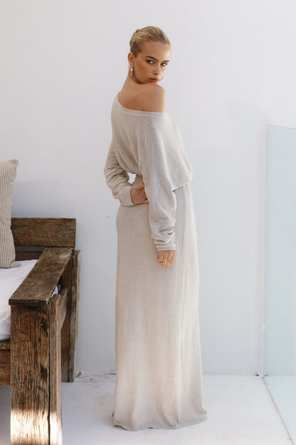 Florida Maxi Dress - Sand