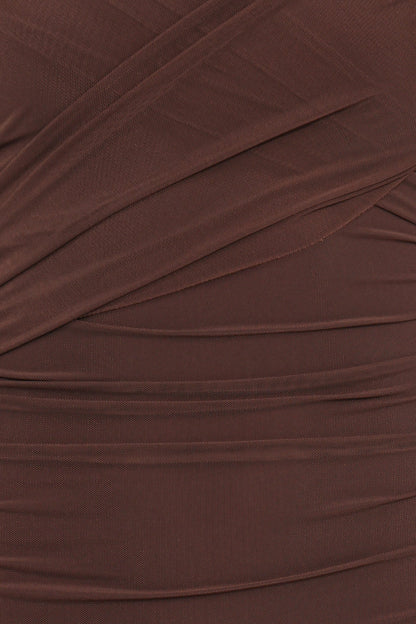 Honor Midi Dress - Chocolate