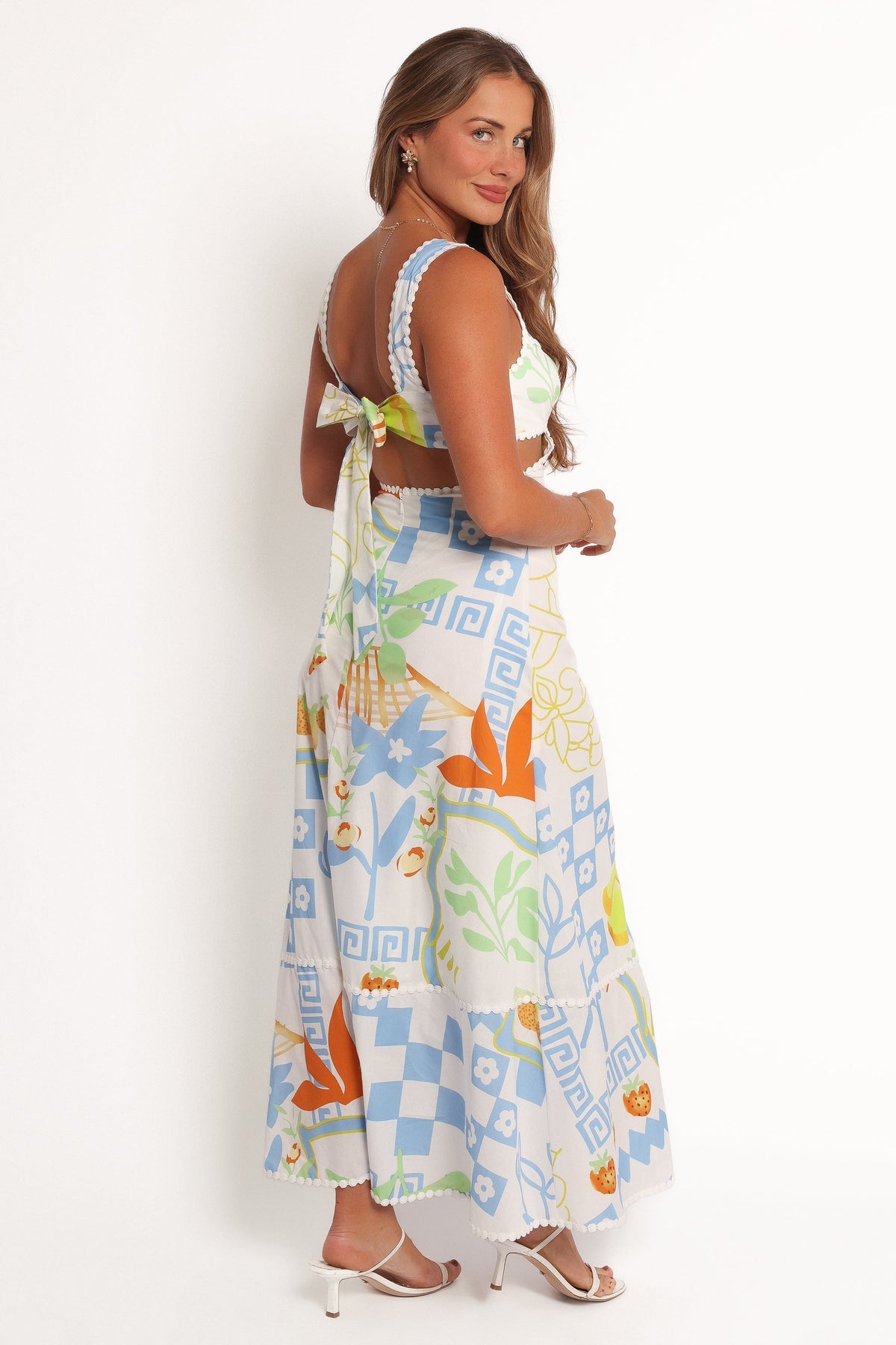 Janina Maxi Dress - Multi Print