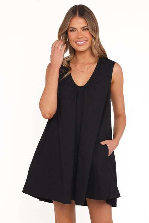 Jorah Mini Dress - Black