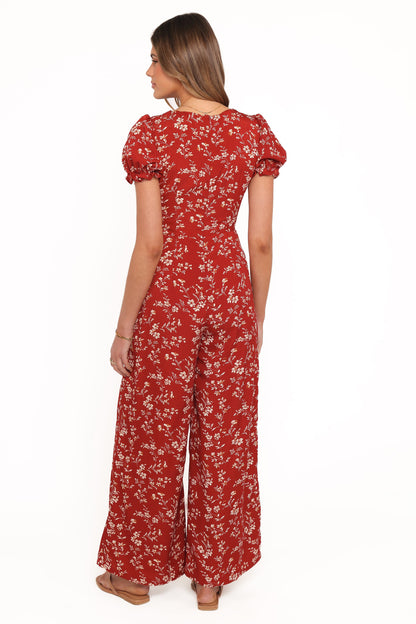 Herring Jumpsuit - Red
