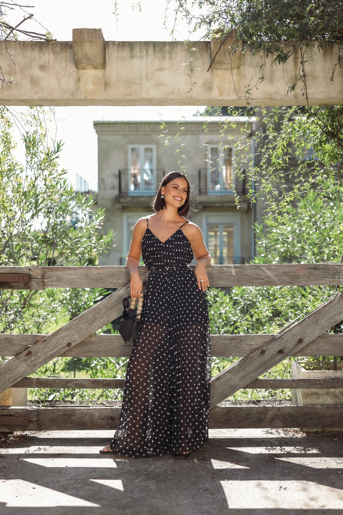 Hilary Wide Leg Jumpsuit - Black