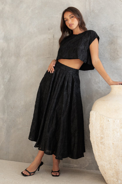 Beckham Two Piece Set - Black