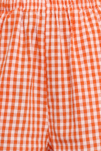 Emilia Short Set - Aperol Orange