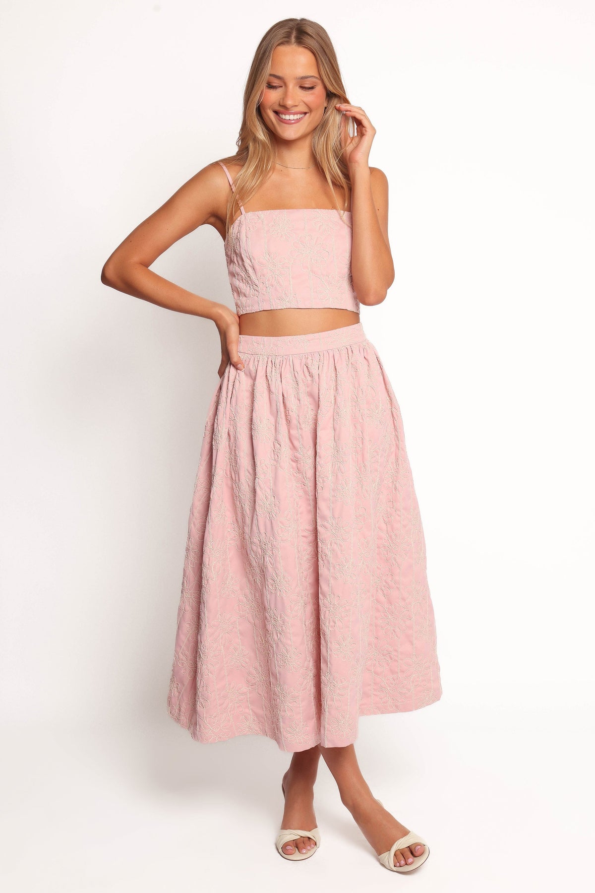 Jazara Skirt Set - Pink