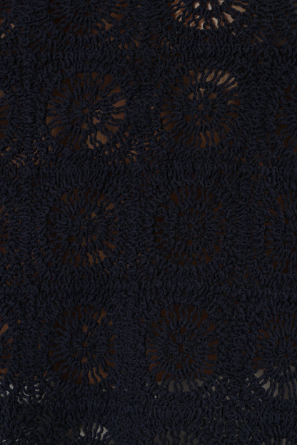 Fiona Knit Top - Navy