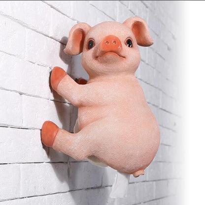 Gadget Gerbil Style 1 Pig Toilet Paper Holder