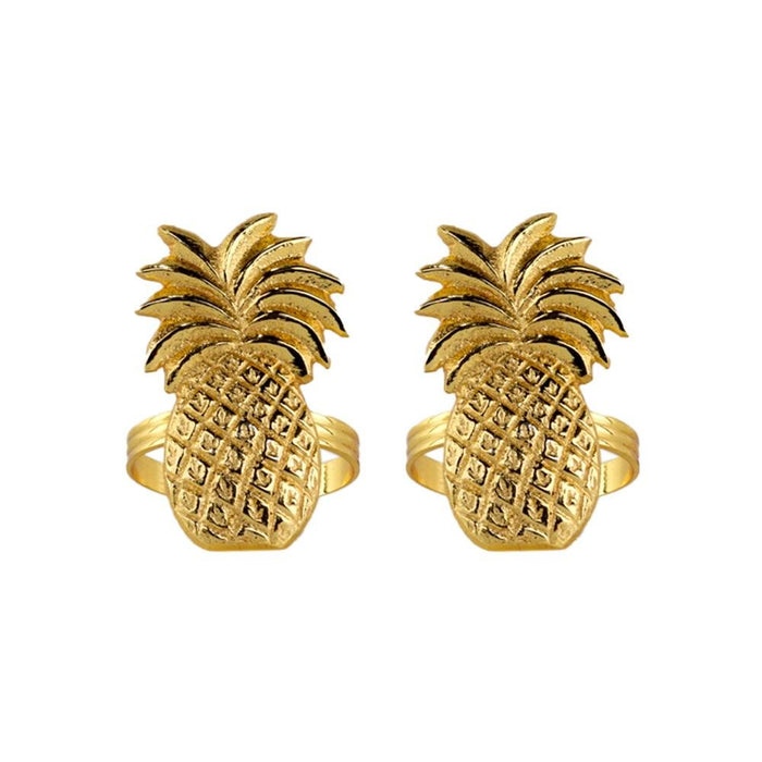 pineapple napkin rings