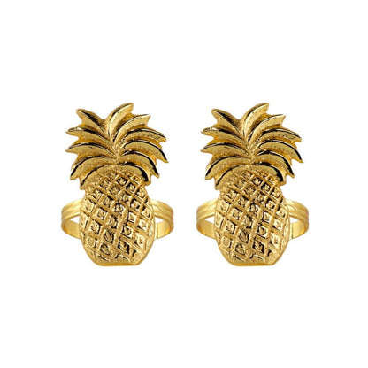 pineapple napkin rings