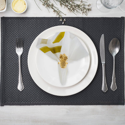 gold napkin rings