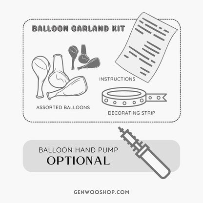 Pink Cowgirl Balloon Garland Kit