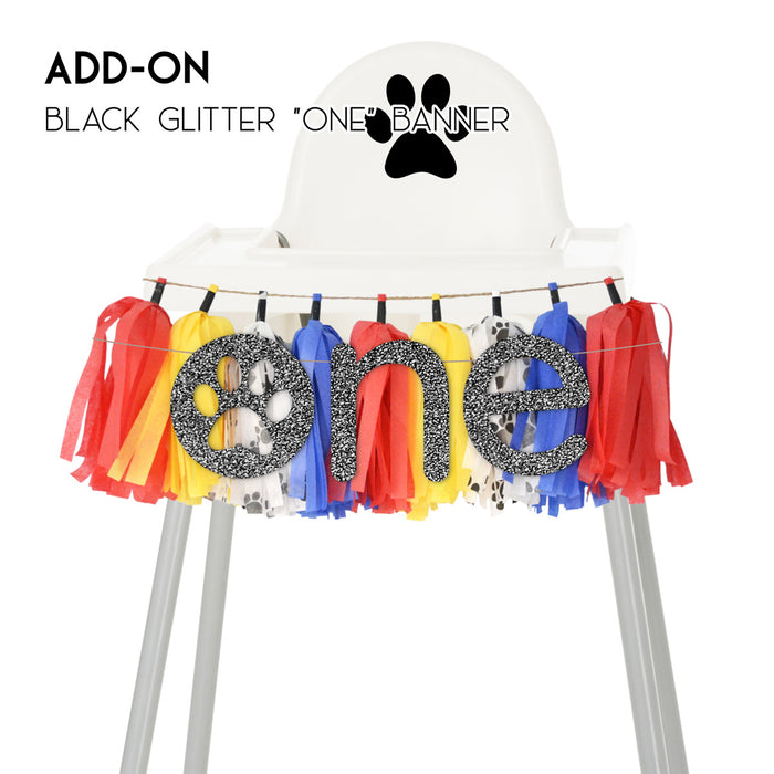 Puppy Paw High Chair Garland