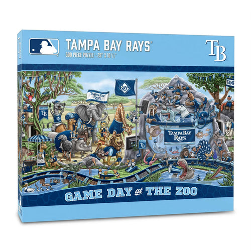 Rays "Gameday at the Zoo" 500-Piece Puzzle