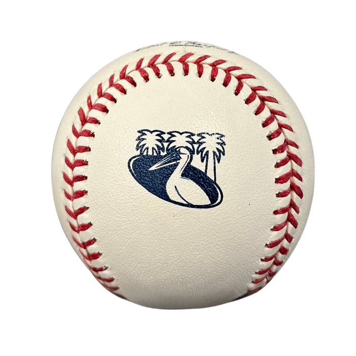 Rays Justyn-Henry Malloy Autographed City Connect Official MLB Baseball