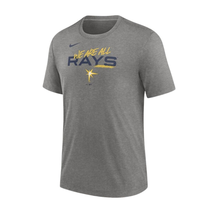 Rays Men's Nike Gray We Are All Rays Burst T-Shirt