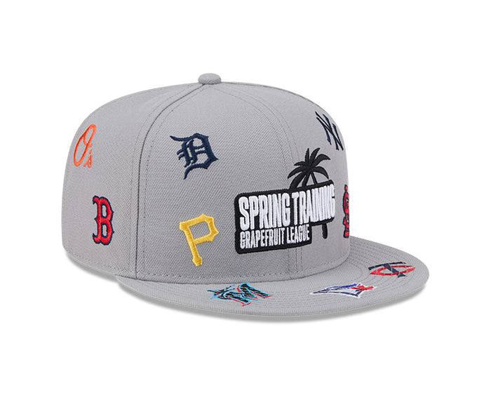 Rays New Era 2026 Spring Training All Teams Grapefruit League 9FIFTY Snapback Hat
