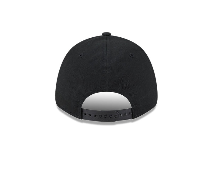Rays New Era 9Forty Two-Tone Black Gray Coop Snapback Adjustable Hat