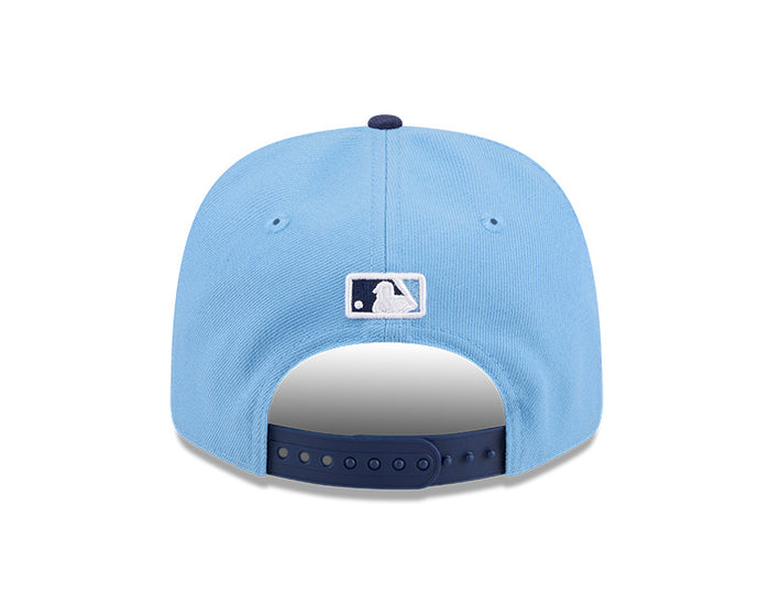 Rays New Era Light Blue Navy TB 2026 Spring Training 9SEVENTY Adjustable Hat