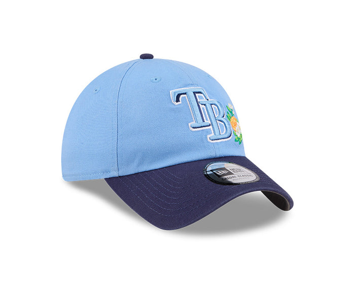 Rays New Era Light Blue Navy TB 2026 Spring Training Casual Classic Adjustable Hat