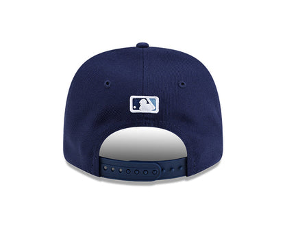 Rays New Era Navy Alt Player Replica 9SEVENTY Split-Panel Stretch-Snap Hat