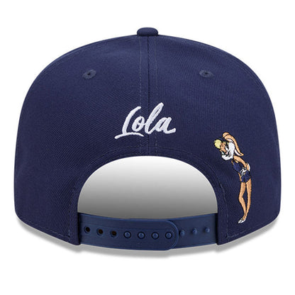Rays New Era Navy Looney Tunes Lola Bunny 9Fifty Snapback Hat