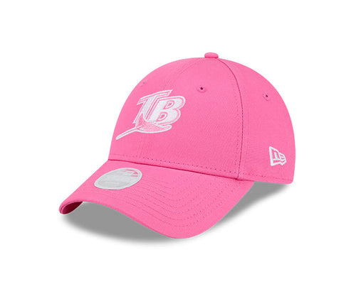 Rays New Era Women's Pink TB Coop 9Forty Adjustable Hat