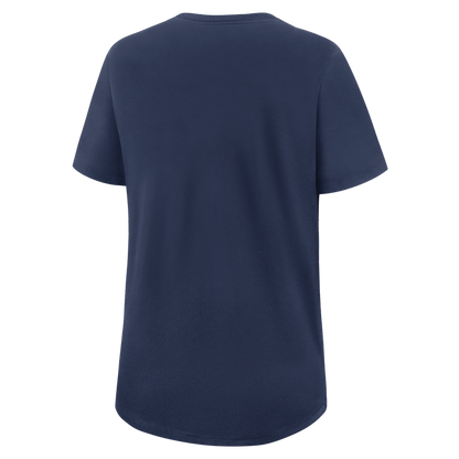 Rays Women's Nike 2026 Navy Authentic Collection Early Work Burst T-Shirt