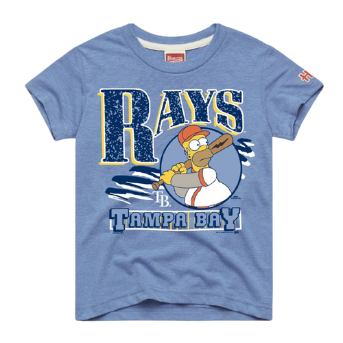 Rays Youth Homage Blue Homer Simpson T-Shirt