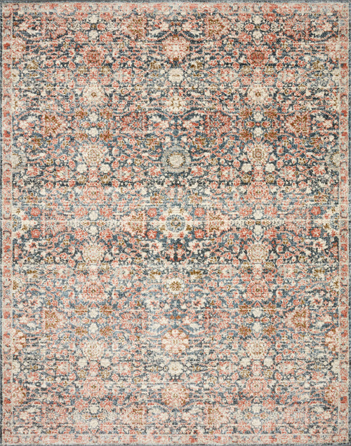 The Rug Corner Loloi II Saban Navy / Rust