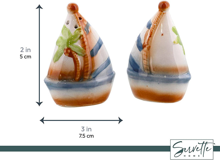 Sailboat Salt & Pepper Shakers