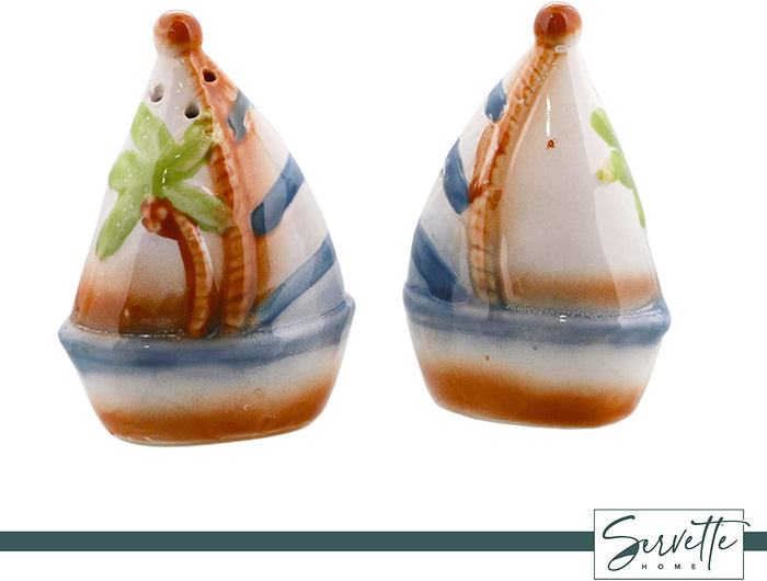Sailboat Salt & Pepper Shakers