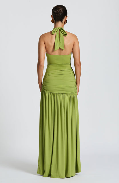 Saira Maxi Skirt - Olive
