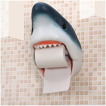 Gadget Gerbil Shark Toilet Paper Holder
