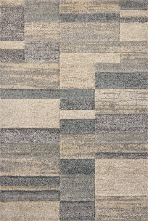 The Rug Corner Loloi Silas Slate / Sand