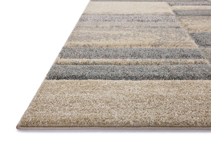 The Rug Corner Loloi Silas Slate / Sand