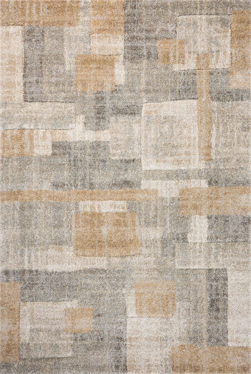 The Rug Corner Loloi Silas Stone / Wheat