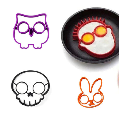 Buy 4🔥🔥🔥(skull+owl+rabbit+glasses man)