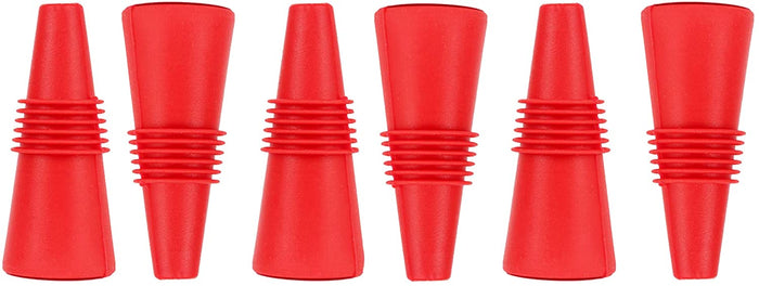 Silicone Wine Stopper - Set of 6