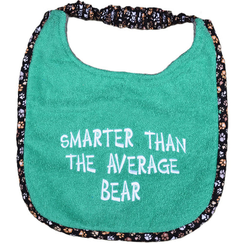 Smarter than the average bear, Drool Bib
