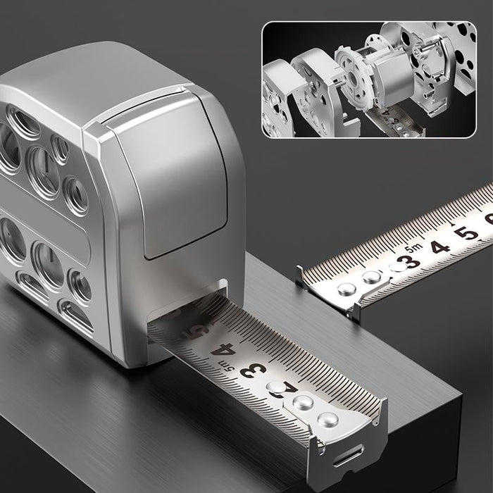 Stainless Steel Retractable Waterproof Measuring Ruler