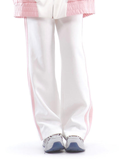 Pants / Pink & White / M