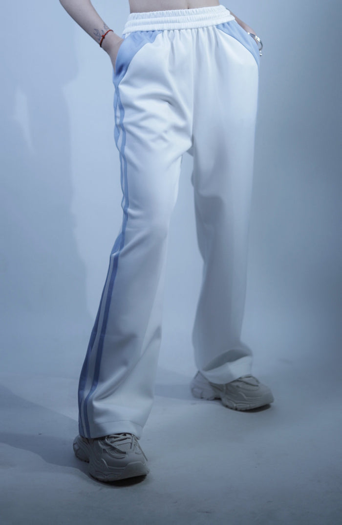 Pants / Light Blue & White / M