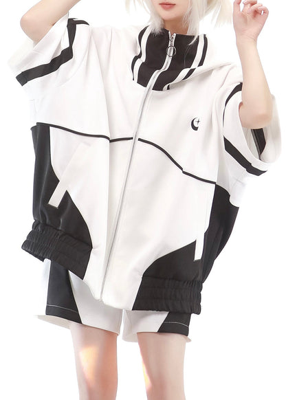 Jacket / Black & White / M
