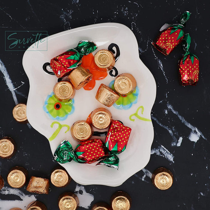Sugar Skull Plate in White