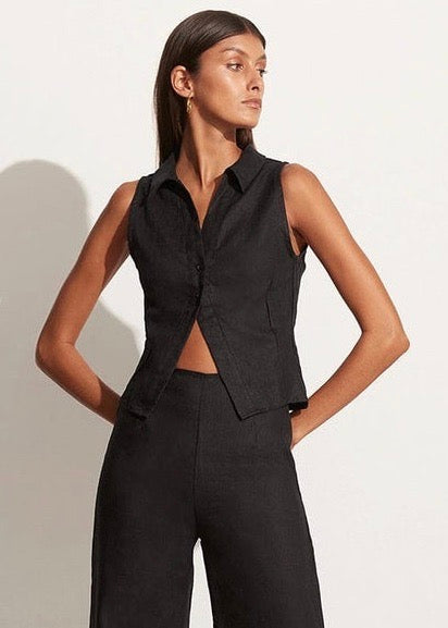 Thalika Top (Black Mirage)
