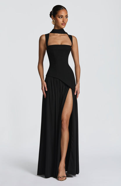 Tullulah Maxi Dress - Black